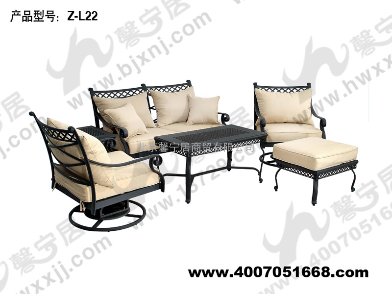 铸铝桌椅，福建铸铝桌椅，庭院铸铝桌椅