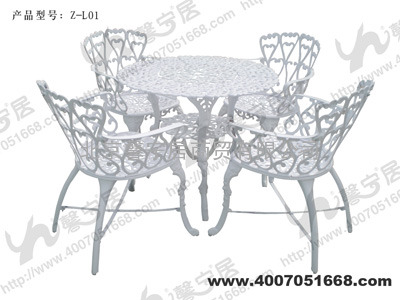铸铝桌椅，深圳铸铝桌椅，庭院铸铝桌椅