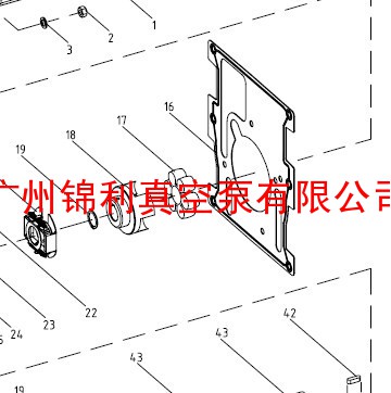 供应BUSCH普旭普熙无油旋片真空泵配件