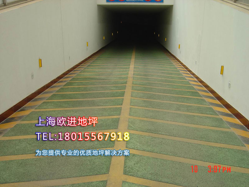 上海停车场防滑坡道 上海彩色无振动降噪音防滑坡道施工