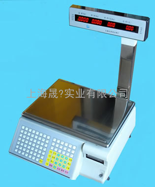 条码秤上海晟玘衡器电子秤销售价格维修电子秤