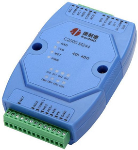 干接点转TCP/IP，干接点转RJ45，干接点转以太网