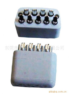 DB 9母焊线全塑型D-SUB VGA连接器母焊线