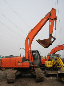 Japan ZX200 hitachi used excavator--Shanghai China