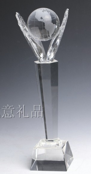 西安供应广告水晶礼品水晶工艺品奖杯生产厂水晶饰品价格奖章批发63371808
