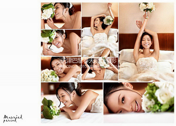 天津婚纱摄影工作室打造极致性感诱惑新娘的五个部位
