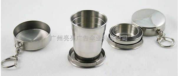 广州不锈钢伸缩杯子环保礼品