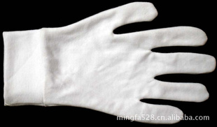 双面纯棉作业手套 品质管理作业手套 进出口手套