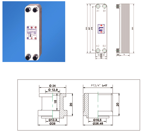 福建钎焊板式换热器