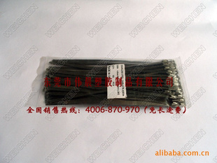 供应PVC包塑201-316不锈钢材质扎带