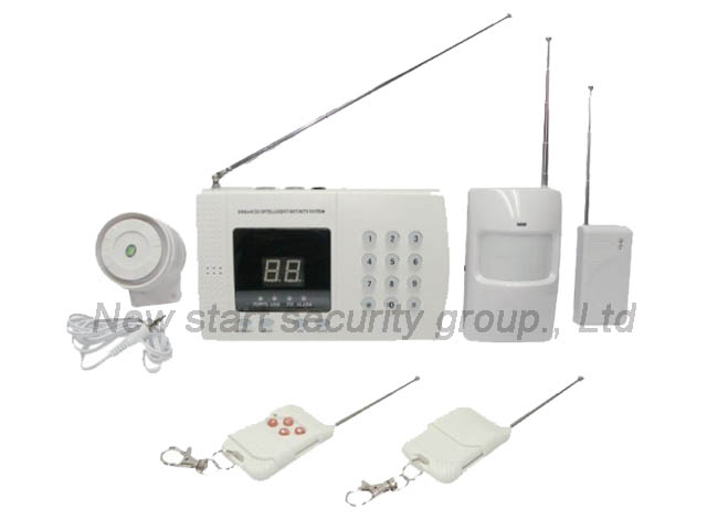 Wireless PSTN alarm system with 99 zone NSS-D99