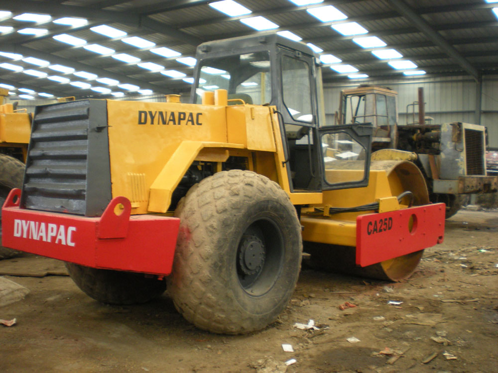 used road roller dynapac ca25--0086-13564850705