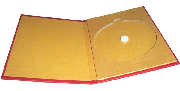 高档光盘盒 书型DVD盒 单碟装CD盒 赢运中国