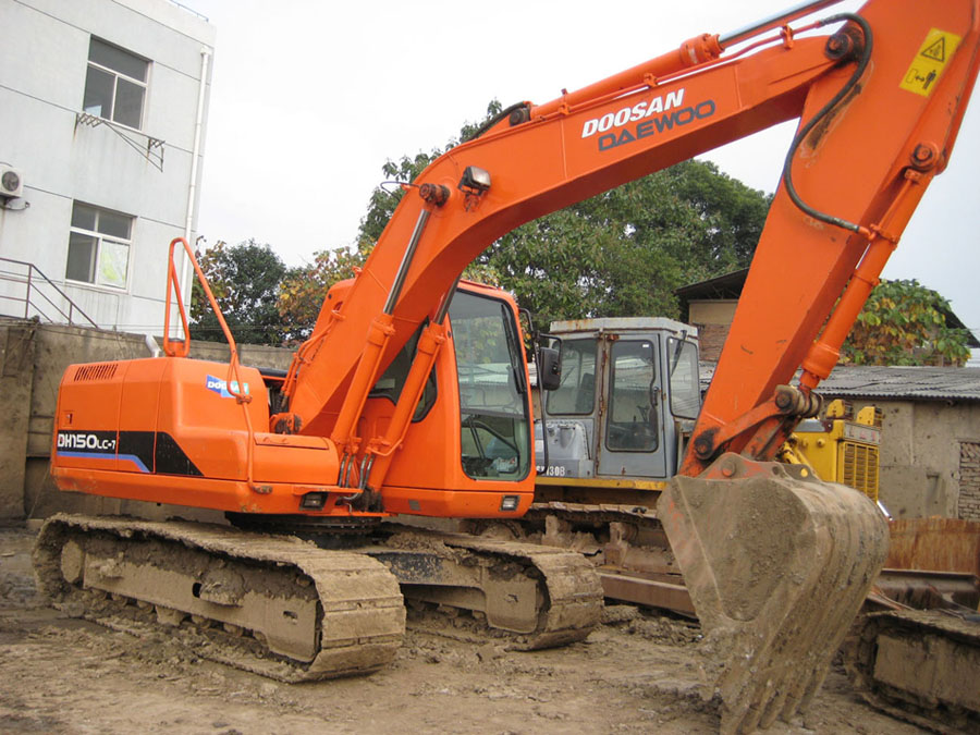 used excavator daewoo dh55--0086-13564850705