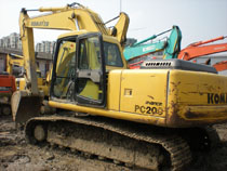 used komatsu pc200-6 excavator-0086-13564850705