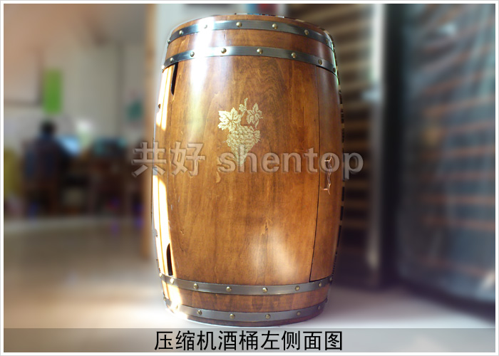 上海橡木红酒桶 共好压缩机橡木桶红酒柜 国内第一台压缩机橡木桶酒柜