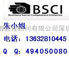 BSCI验厂咨询、BSCI验厂机构、深圳BSCI商业行业准则验厂咨询机构