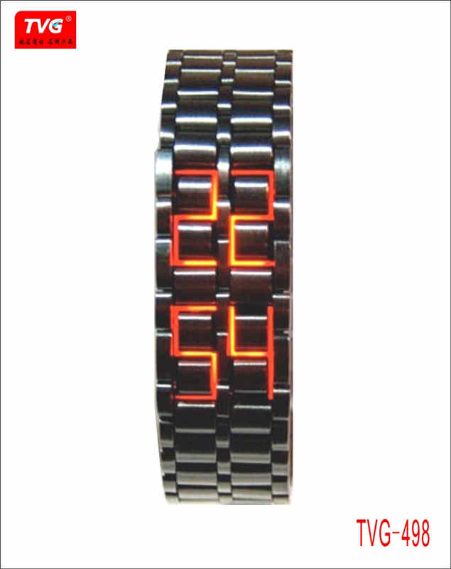 流星雨手表/LED WATCH/新款手表/手表供应商- 龙科美电子有限公司