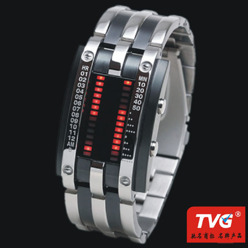 供应手表 LED硅胶负离子手表 2802新款手表系列 十大功能 魅力无限