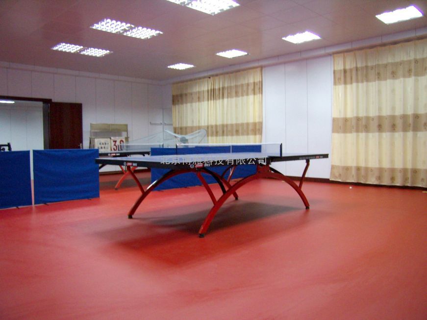 比赛型乒乓球地板