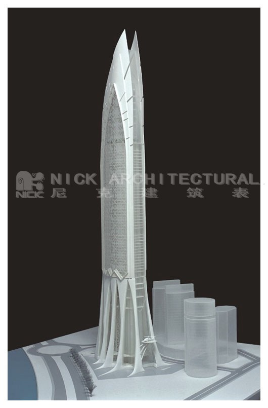 提供福建卡塔尔项目建筑景观模型设计制作