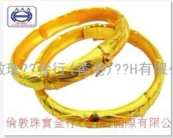 黃金手鎖CNY:365/克