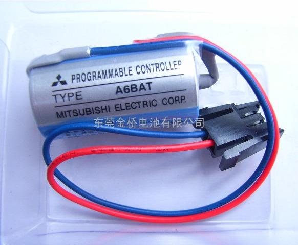 三菱PLC后备电源电池A6BAT ER17330V