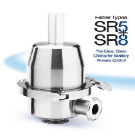 fisher减压阀SR5/SR8卫生型调压器，FISHER调压器Y690A液化气减压阀