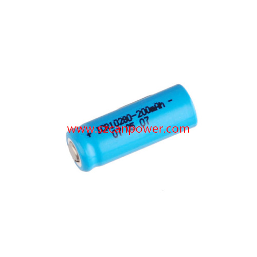 供应 ICR10280 3.7v 180mAh 圆柱锂离子充电电池