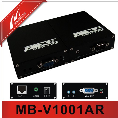 厂家直销VGA延长器100米音视频多路发送器放大器 MB-V1001AR