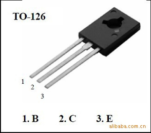 华晶三极管3DD13003F6，封装TO-126，功率18-20W，厂家直销