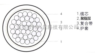 5对室内大对数语音电缆5对0.4纯铜大对数5对HPV5*2*0.4大对数