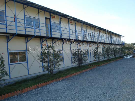 双坡活动房，高强度结构材料