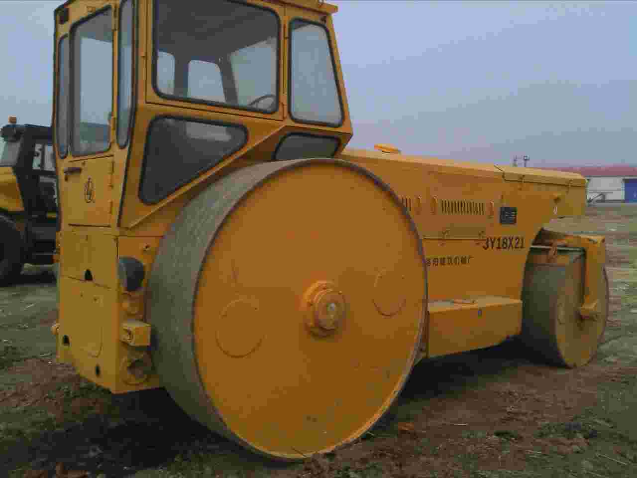 二手铁三轮压路机