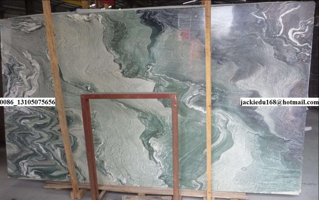 Mountain Green Marble Slab