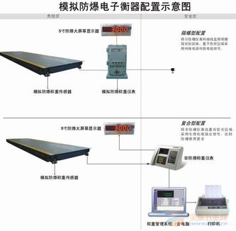 防爆电子汽车衡