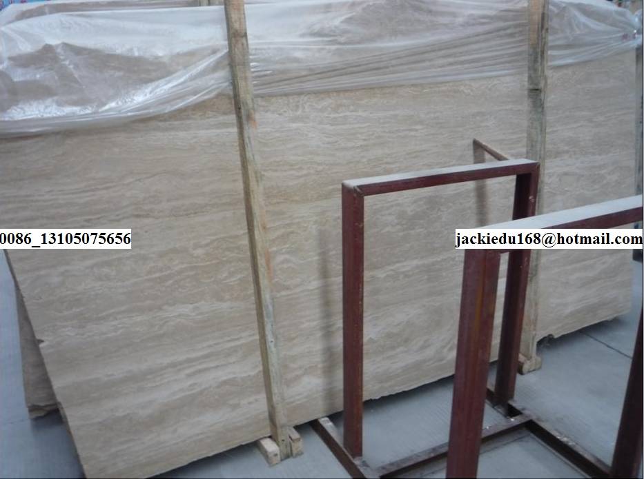 white travertine