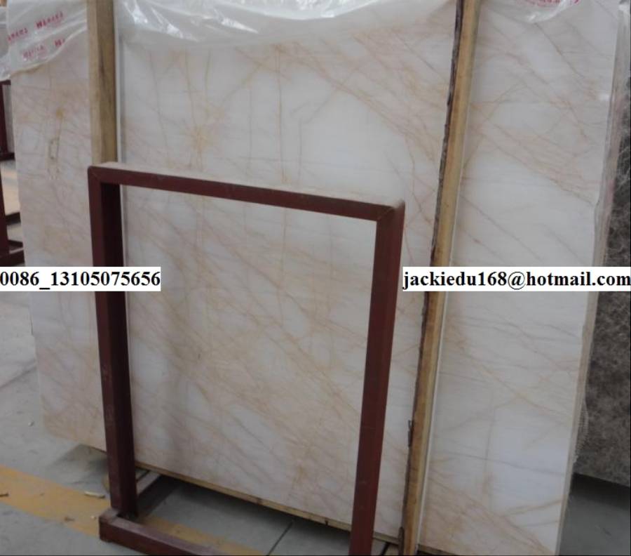 Red Line Onyx Slab 红线白玉