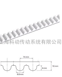 盖茨Gates圆弧齿同步带STS14M规格表