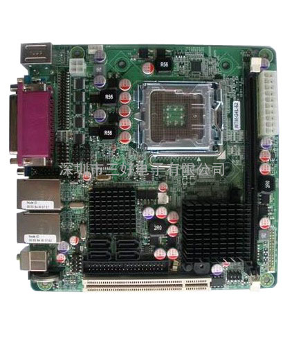 G41芯片组主板6串口主板LVDS工控主板双千兆网口数字标牌主板