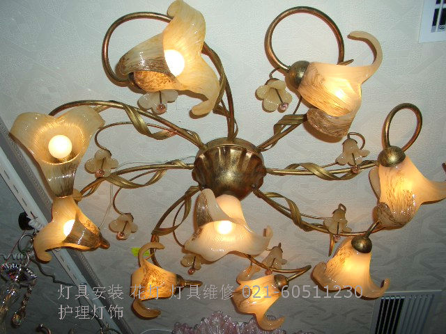 上海-射灯-吊灯-线路布线-水晶灯-安装专业施工队伍