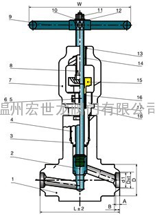 KJ61Y抗冲刷截止阀