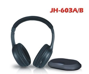 双通道红外无线耳机JH-603 厂家直销，代工，OEM红外无线耳机