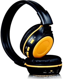 厂家直销无线插卡耳机，最新的创意产品MP3耳机,TF/SD卡无线耳机