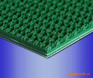 5.0厚草型花纹绿色PVC花纹输送带