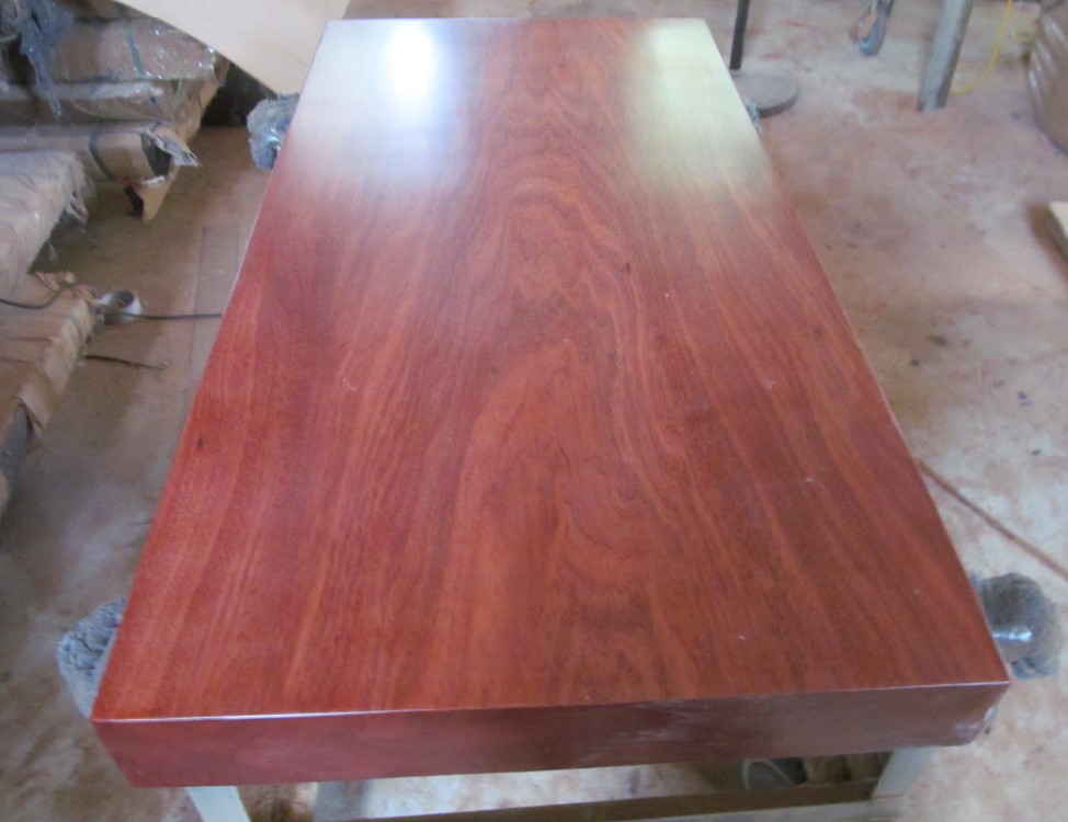  非洲草花梨实木大板原木 办公桌餐桌大板桌