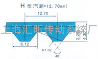 VOLTA  聚胺酯同步带H型规格表