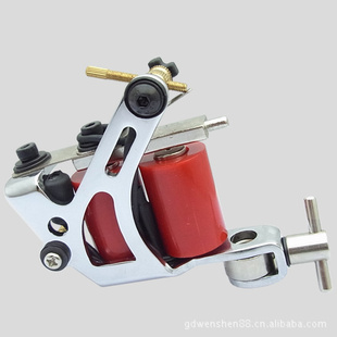 A017普通冲压纹身机套装电源色料tattoo kit tattoo machine