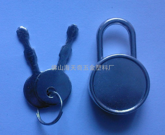 锌合金圆形锁，箱包锁，笔记本锁