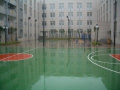 邯郸硅PU球场、硅PU篮球场施工、硅PU球场材料